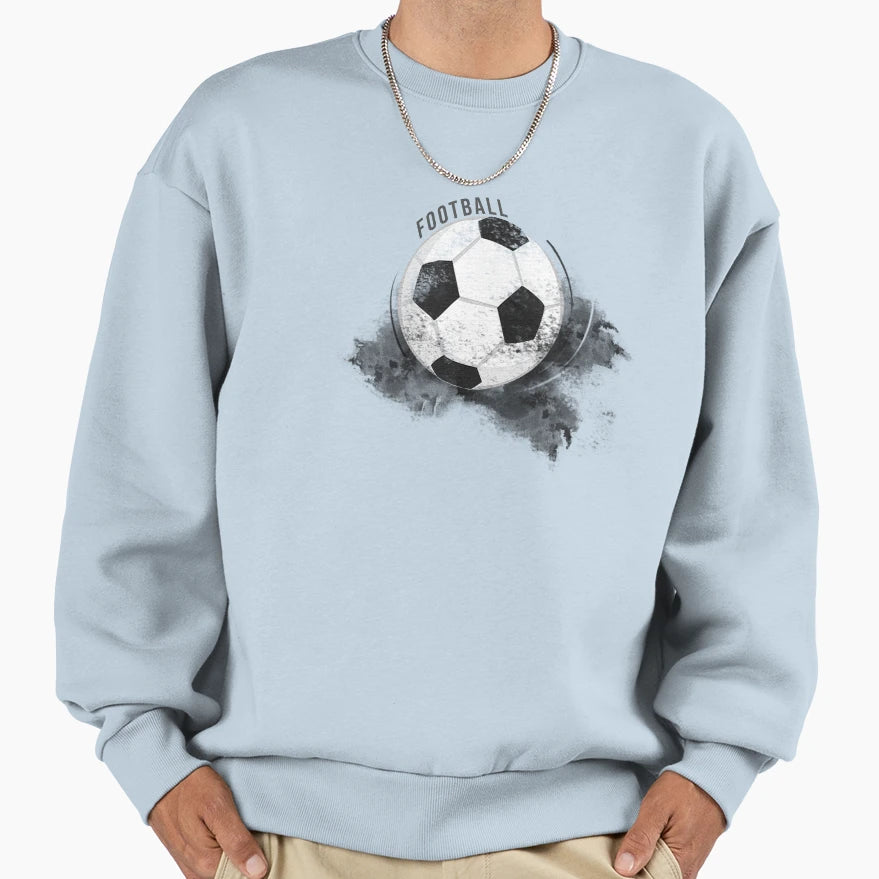 Football Sweatshirt - Minimalist Print Unisex - T-Shirt, Sweatshirt, Hoodie