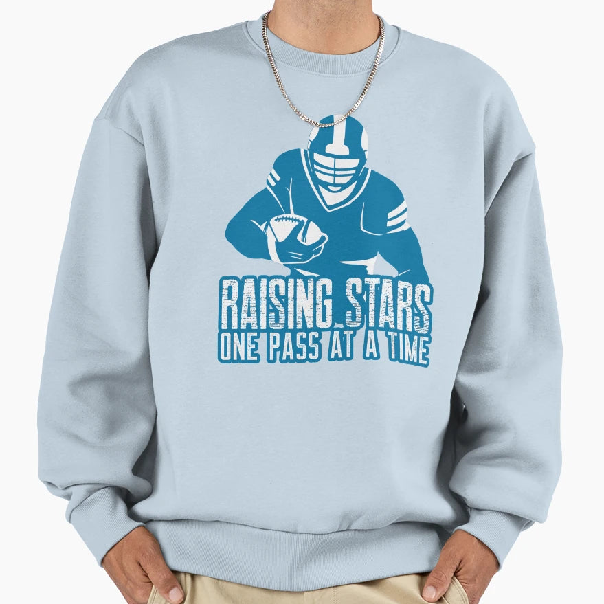 Raising Stars One Pass Time Sweatshirt - Minimalist Print for Adults - T-Shirt, Sweatshirt, Hoodie