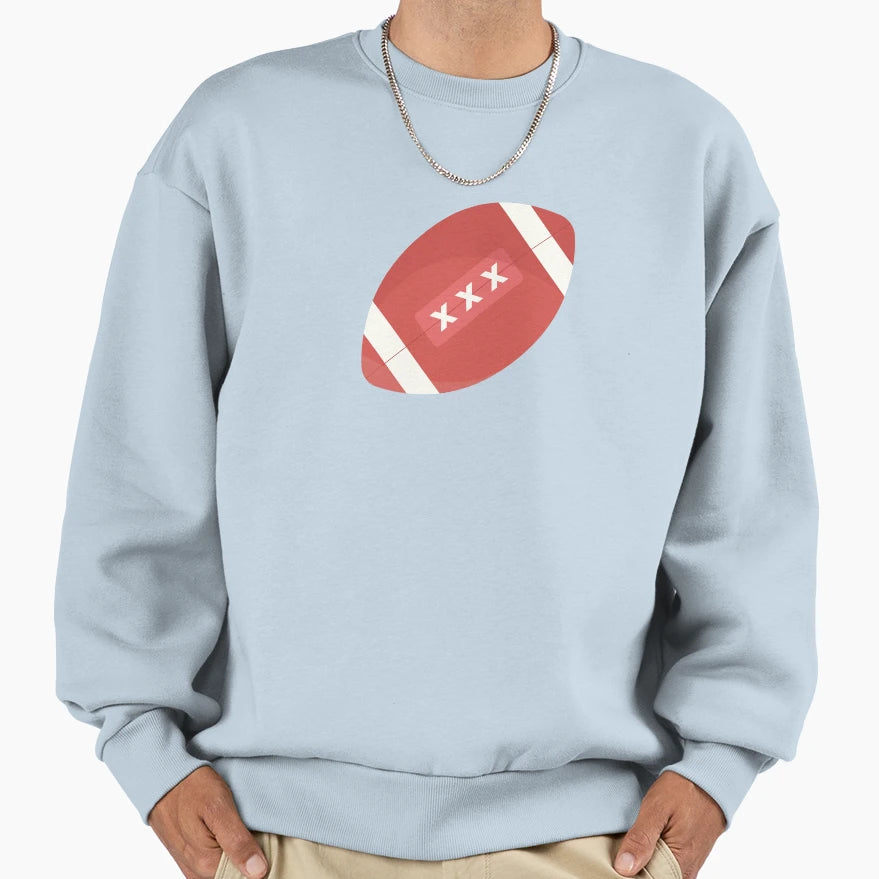 American Football Sweatshirt - Graphic Print for Adults - T-Shirt, Sweatshirt, Hoodie