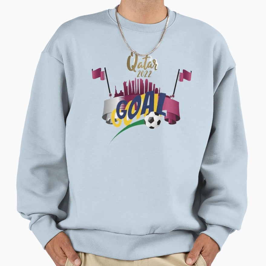 Qatar 2022 Sweatshirt - Unique Graphic Unisex - T-Shirt, Sweatshirt, Hoodie