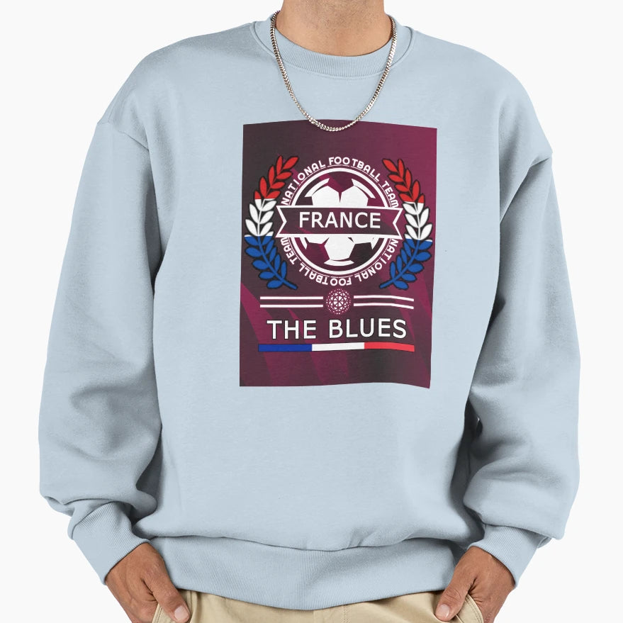 France New Football Supporters And Sweatshirt - Aesthetic Graphic Unisex - T-Shirt, Sweatshirt, Hoodie