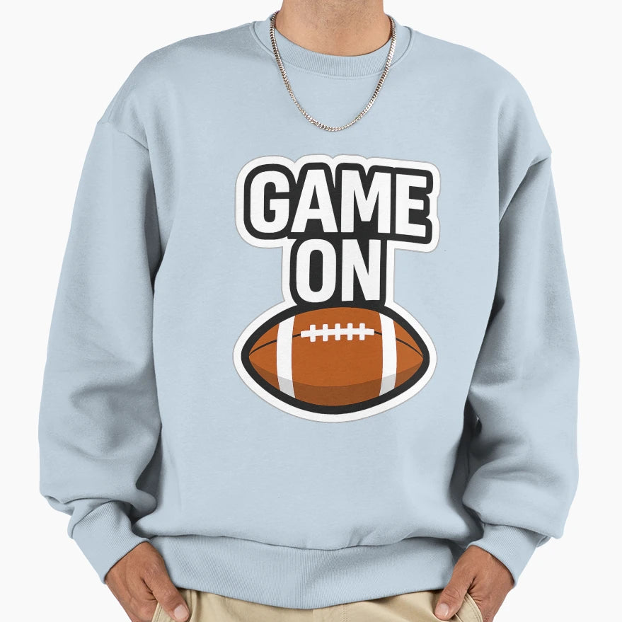 Game Footbal Sweatshirt - Casual Everyday Wear for Adults - T-Shirt, Sweatshirt, Hoodie