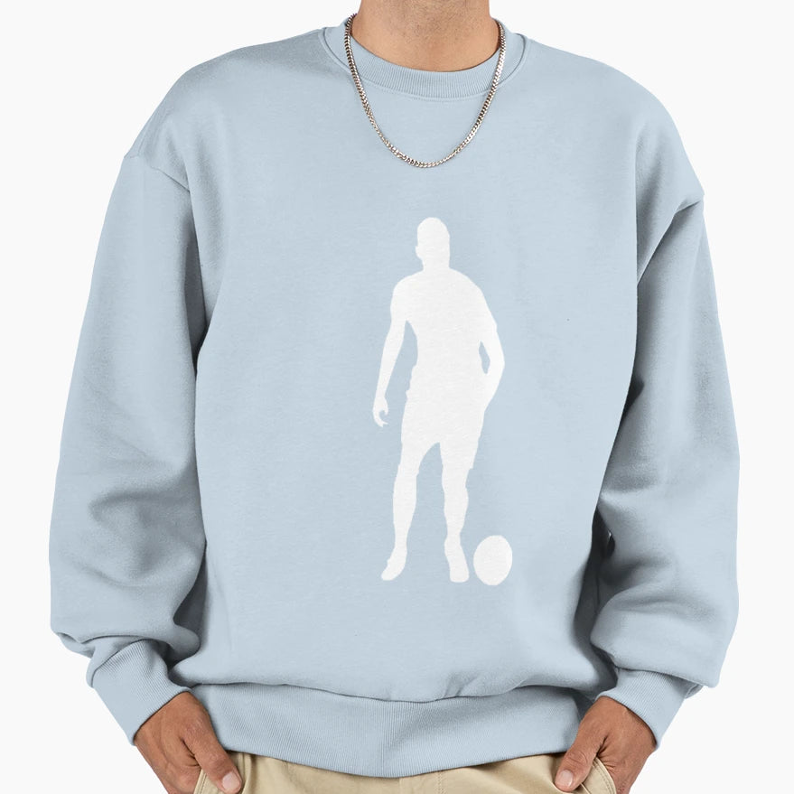 Soccer Player Sweatshirt - Streetwear Style for Adults - T-Shirt, Sweatshirt, Hoodie