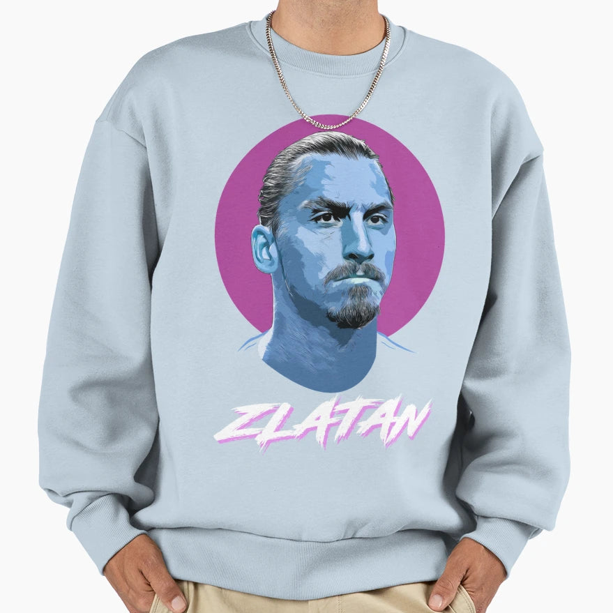 Zlatan Ibrahimovic Sweatshirt - Casual Everyday Wear Men Women - T-Shirt, Sweatshirt, Hoodie
