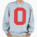 Number 0 Red Zero Sports Sweatshirt - Casual Everyday Wear for Adults - T-Shirt, Sweatshirt, Hoodie