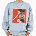 Female Soccer Player Japan Sweatshirt - Streetwear Style Unisex - T-Shirt, Sweatshirt, Hoodie