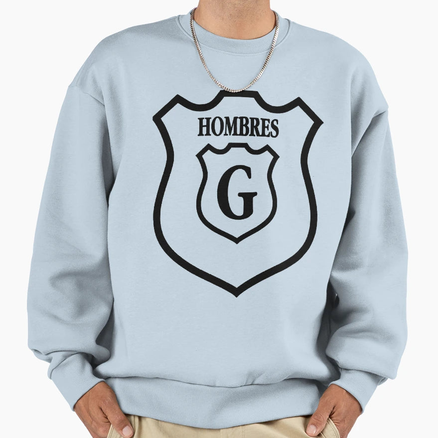 Hombres G Rock Band Spanish Black Sweatshirt - Streetwear Style Unisex - T-Shirt, Sweatshirt, Hoodie