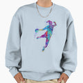 Handball Colorful Watercolor Sweatshirt - Trendy Graphic for Adults - T-Shirt, Sweatshirt, Hoodie