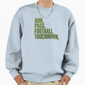 Thrill Football Lasting Passion Sweatshirt - Trendy Graphic Men Women - T-Shirt, Sweatshirt, Hoodie
