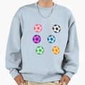 Soccer Ball Sweatshirt - Trendy Graphic Men Women - T-Shirt, Sweatshirt, Hoodie