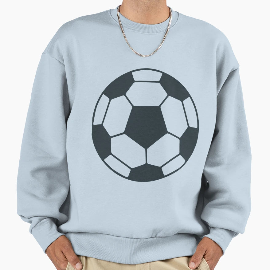 Soccer Player Sweatshirt - Trendy Graphic Men Women - T-Shirt, Sweatshirt, Hoodie