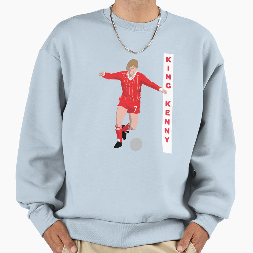 Kenny Dalglish Liverpool Sweatshirt - Aesthetic Graphic for Adults - T-Shirt, Sweatshirt, Hoodie