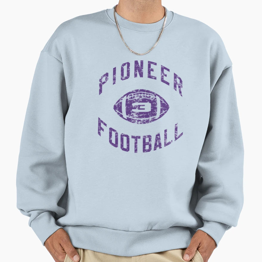 Pioneer Football Sweatshirt - Aesthetic Graphic Unisex - T-Shirt, Sweatshirt, Hoodie