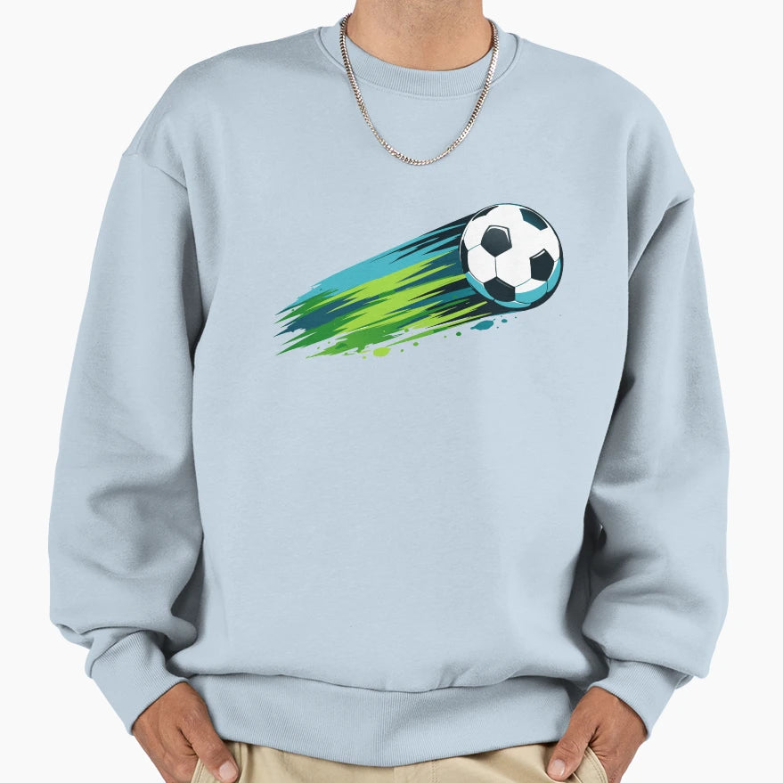 Soccer Ball Soccer Player Sweatshirt - Custom Art Print for Adults - T-Shirt, Sweatshirt, Hoodie