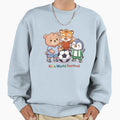 Global Soccer Friends Animal Sweatshirt - Unique Graphic for Adults - T-Shirt, Sweatshirt, Hoodie
