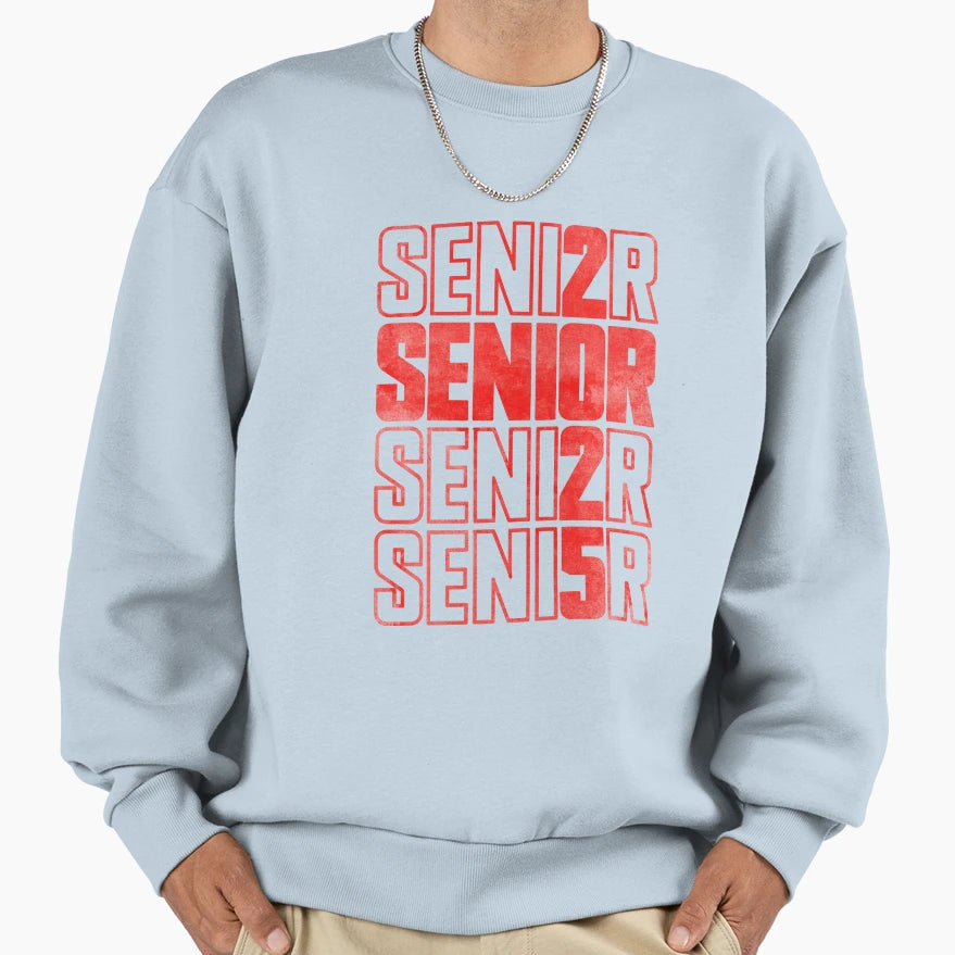 Senior 2025 Graduation Class 2025 Sweatshirt - Unique Graphic Unisex - T-Shirt, Sweatshirt, Hoodie