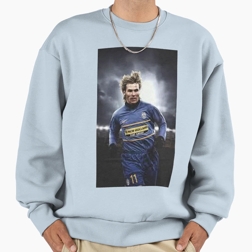 Pavel Nedved Art Sweatshirt - Unique Graphic for Adults - T-Shirt, Sweatshirt, Hoodie