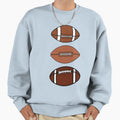 Footballs Sweatshirt - Fun Novelty Design Men Women - T-Shirt, Sweatshirt, Hoodie