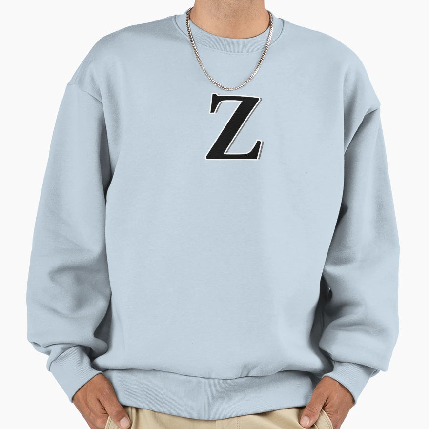 Letter Z Sweatshirt - Trendy Graphic Unisex - T-Shirt, Sweatshirt, Hoodie