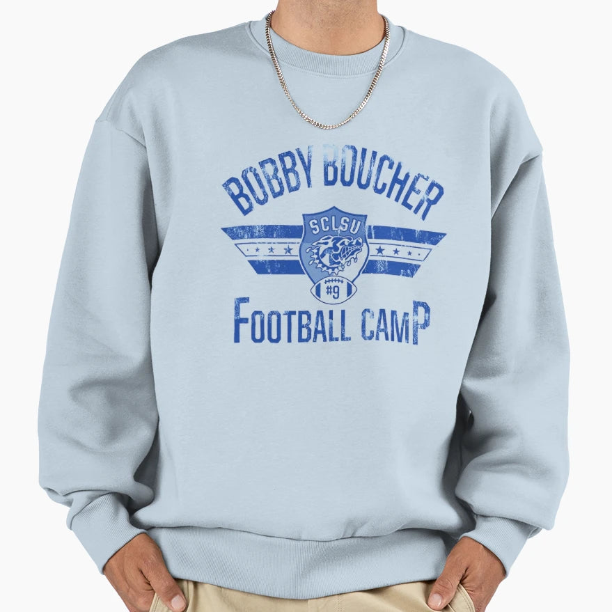 Bobby Boucher Football Camp Sweatshirt - Trendy Graphic Men Women - T-Shirt, Sweatshirt, Hoodie