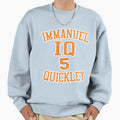 Immanuel Quickley New York Knicks Sweatshirt - Aesthetic Graphic for Adults - T-Shirt, Sweatshirt, Hoodie
