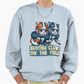 Brother Claws Field American Football Sweatshirt - Trendy Graphic Unisex - T-Shirt, Sweatshirt, Hoodie