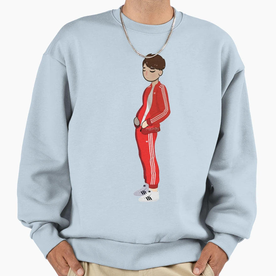 Adidas Dan Sweatshirt - Graphic Print Unisex - T-Shirt, Sweatshirt, Hoodie