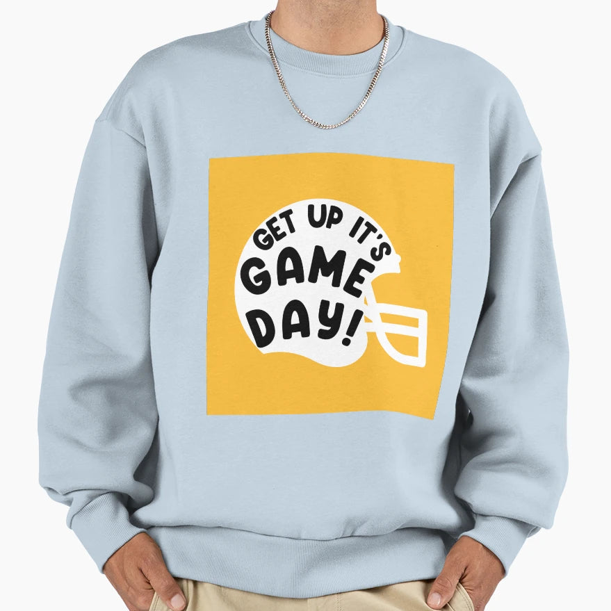 Get Up Its Gameday Ksu Sweatshirt - Graphic Print for Adults - T-Shirt, Sweatshirt, Hoodie