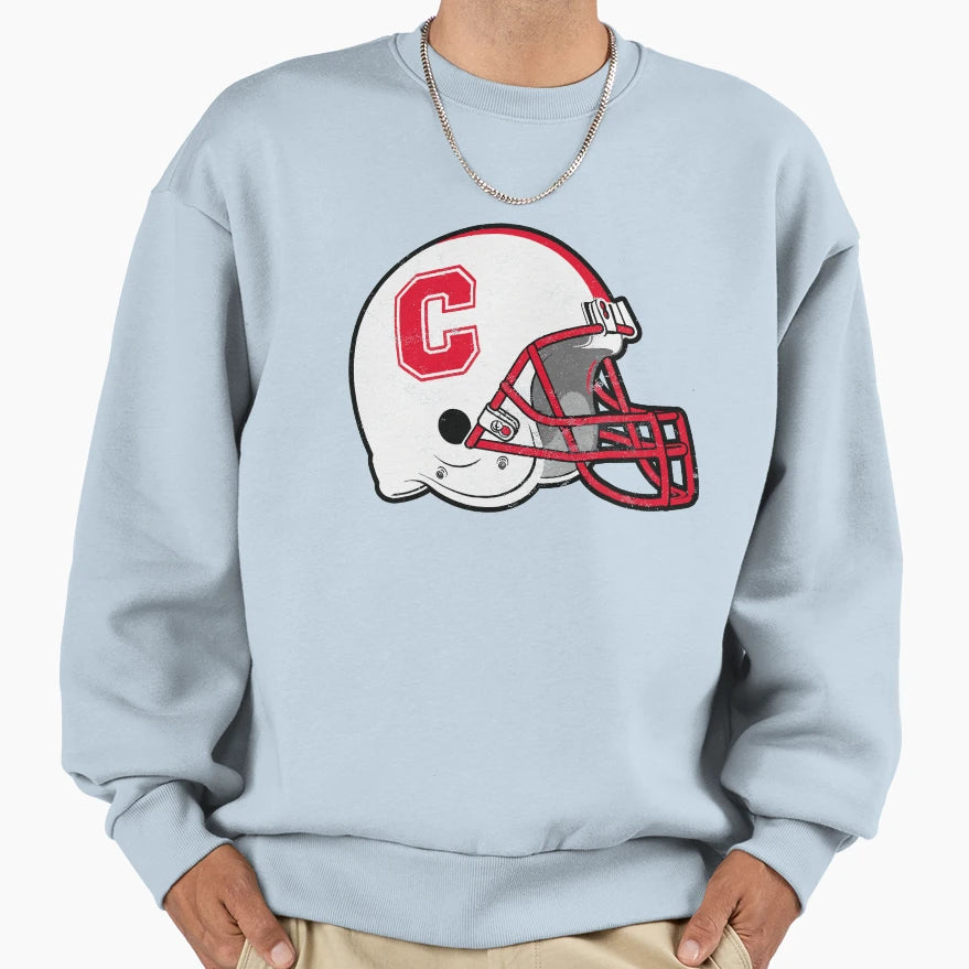 Cortland Football Helmet American Sweatshirt - Unique Graphic Unisex - T-Shirt, Sweatshirt, Hoodie