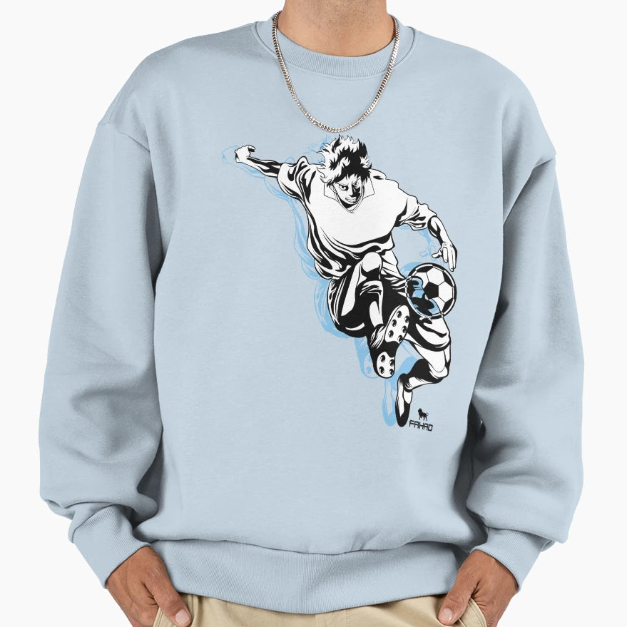 Football Soccer Sweatshirt - Minimalist Print for Adults - T-Shirt, Sweatshirt, Hoodie
