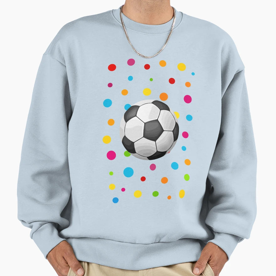 Spotty Spotted Football Dot Dotted T-Shirt - Graphic Print for Adults - T-Shirt, Sweatshirt, Hoodie