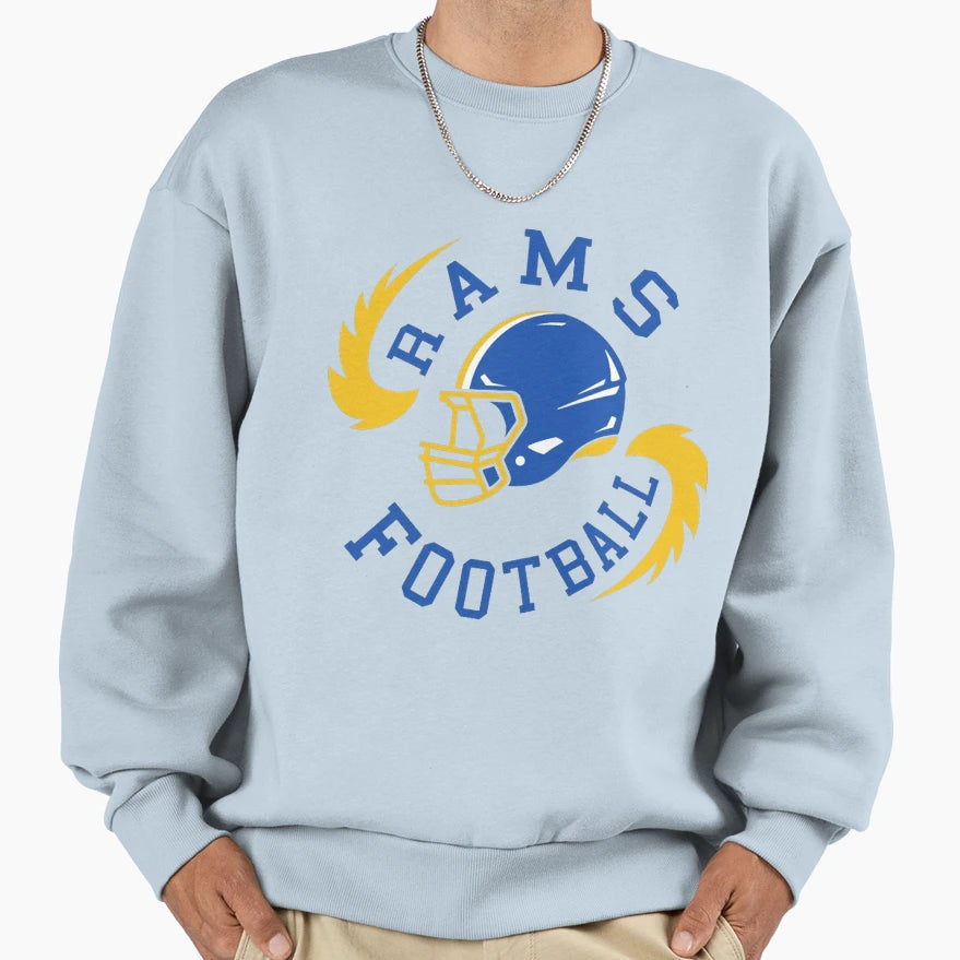 Football Los Angeles Rams Sweatshirt - Custom Art Print Unisex - T-Shirt, Sweatshirt, Hoodie