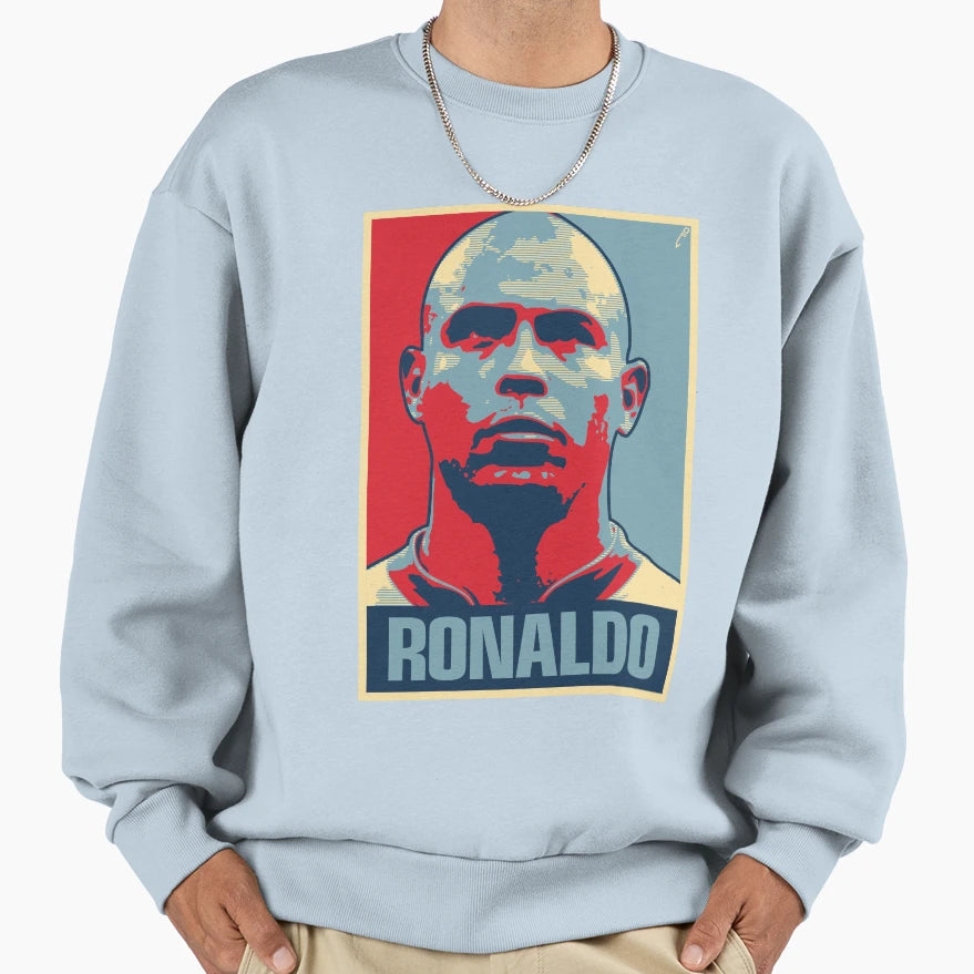 Ronaldo Sweatshirt - Aesthetic Graphic Men Women - T-Shirt, Sweatshirt, Hoodie