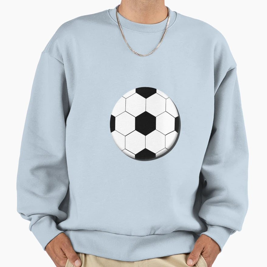 Football Illustration Sweatshirt - Streetwear Style for Adults - T-Shirt, Sweatshirt, Hoodie