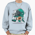 Run Run American Football Hero Sweatshirt - Streetwear Style for Adults - T-Shirt, Sweatshirt, Hoodie