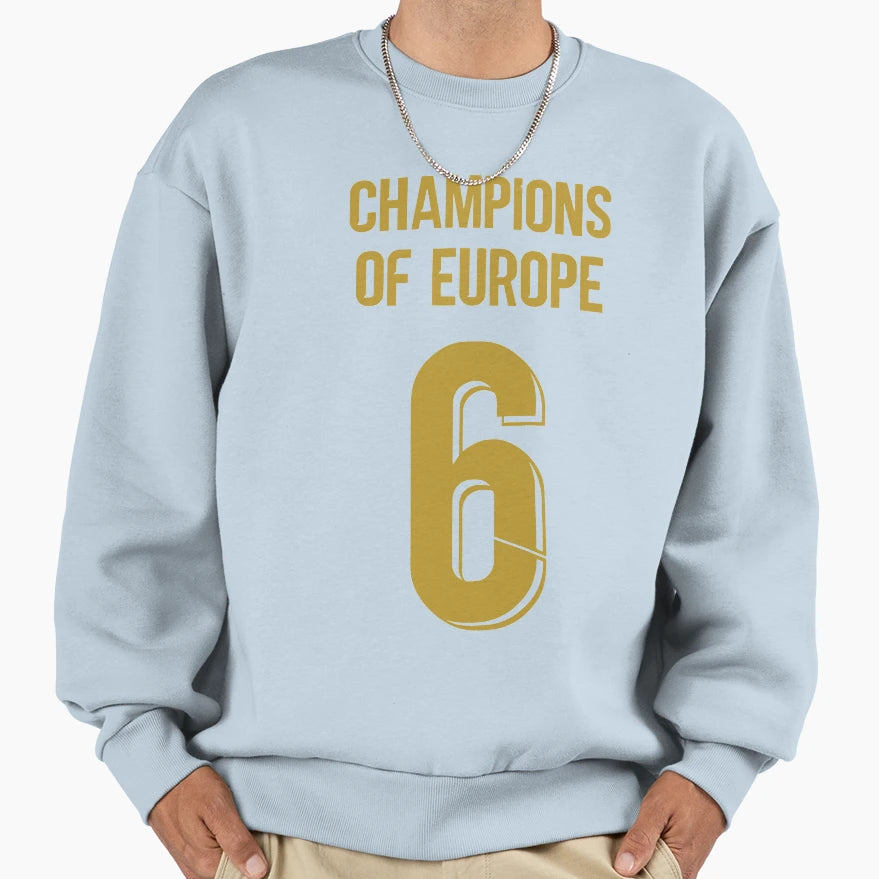 Champions Europe Sweatshirt - Trendy Graphic Men Women - T-Shirt, Sweatshirt, Hoodie