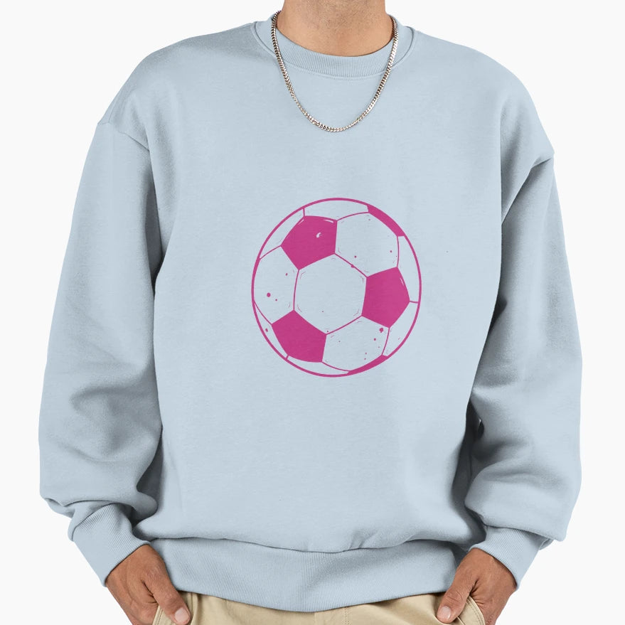 Soccer Ball Sweatshirt - Aesthetic Graphic Unisex - T-Shirt, Sweatshirt, Hoodie