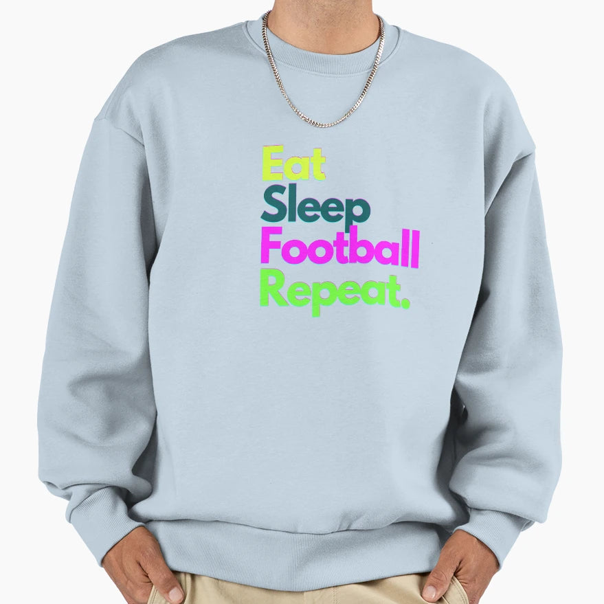 Football Soccer Art Sweatshirt - Casual Everyday Wear Men Women - T-Shirt, Sweatshirt, Hoodie