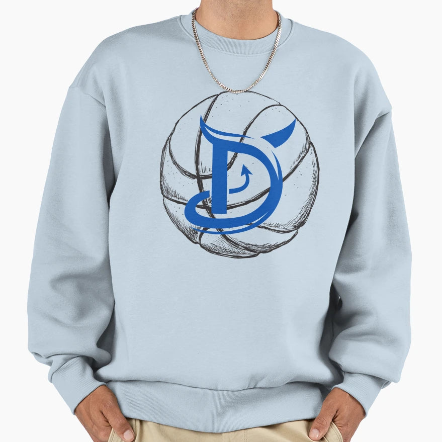 D Ball Sweatshirt - Custom Art Print Men Women - T-Shirt, Sweatshirt, Hoodie