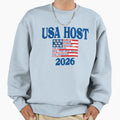 World Cup26 Usa Host Country Art Sweatshirt - Novelty Apparel for Adults - T-Shirt, Sweatshirt, Hoodie