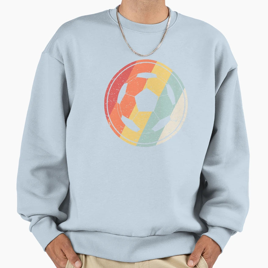 Soccer Ball Sweatshirt - Graphic Print Men Women - T-Shirt, Sweatshirt, Hoodie