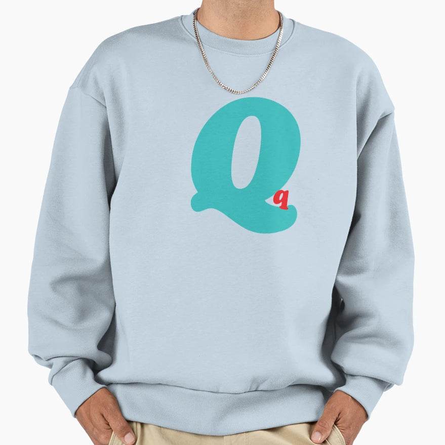 Q Word Sweatshirt - Graphic Print Men Women - T-Shirt, Sweatshirt, Hoodie