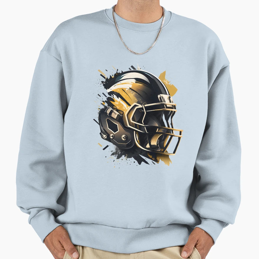 Nfl Football Helmet Sweatshirt - Streetwear Style Men Women - T-Shirt, Sweatshirt, Hoodie