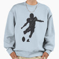 Kickoff Silhouette Sweatshirt - Casual Everyday Wear for Adults - T-Shirt, Sweatshirt, Hoodie