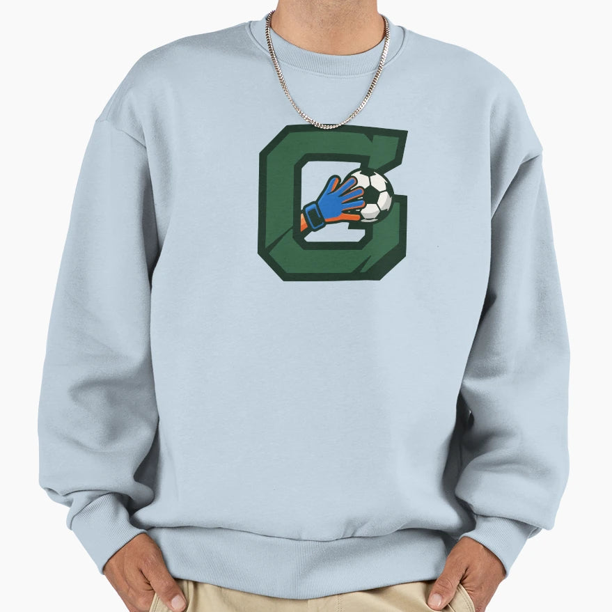 Goalkeeper Goal Football Monogram G Sweatshirt - Novelty Apparel Unisex - T-Shirt, Sweatshirt, Hoodie