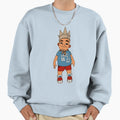 Subway Surfer King Sweatshirt - Casual Everyday Wear for Adults - T-Shirt, Sweatshirt, Hoodie