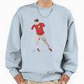 Soccer Player Cartoonsoccer Player Sweatshirt - Streetwear Style for Adults - T-Shirt, Sweatshirt, Hoodie