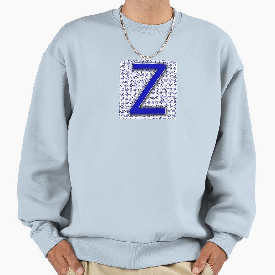 Versal Z Winter Sweatshirt - Unique Graphic for Adults - T-Shirt, Sweatshirt, Hoodie