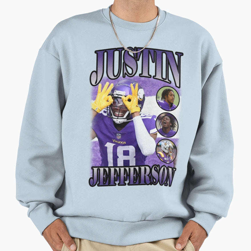 Bootleg Justin Sweatshirt - Minimalist Print Unisex - T-Shirt, Sweatshirt, Hoodie