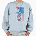 Football Usa Flag Sweatshirt - Trendy Graphic Men Women - T-Shirt, Sweatshirt, Hoodie